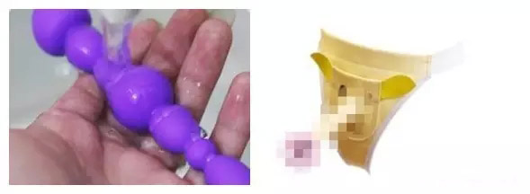 嘿漫情趣馆里还有售卖一些“男男”“女女”使用的情趣产品
